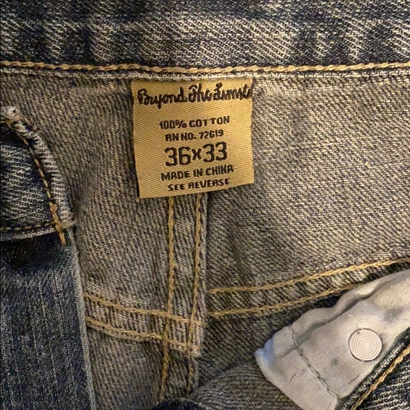 Beyond the Limit vintage denim 36x33 - Picture 3 of 6